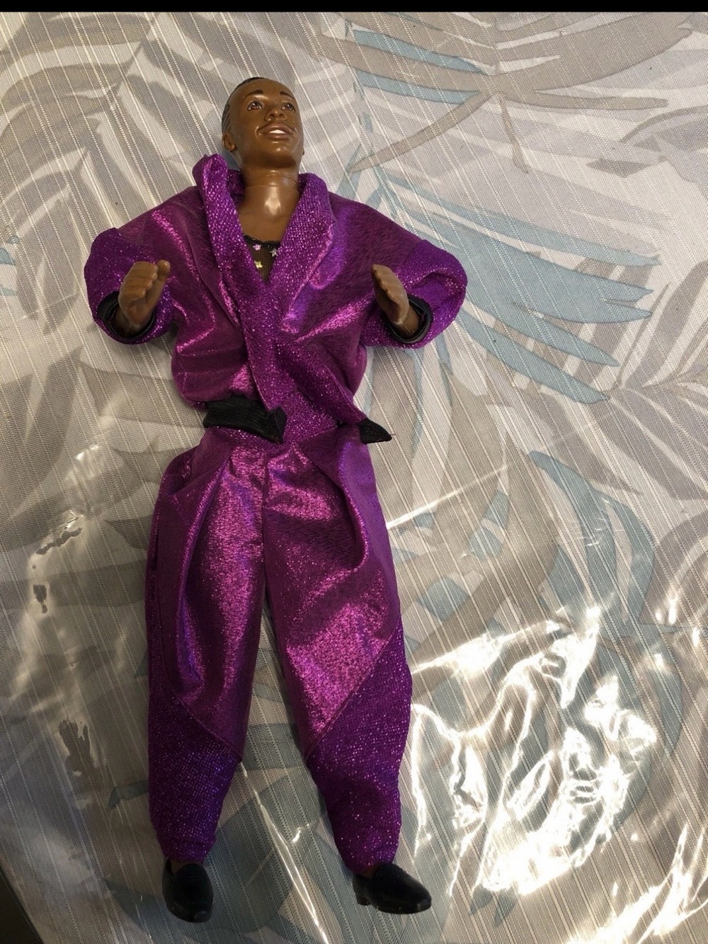 Vtg 1991 MC Hammer Doll - 12” Tall By Mattel
